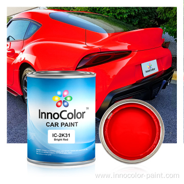 Automotive Refinish Paint With Color Solution